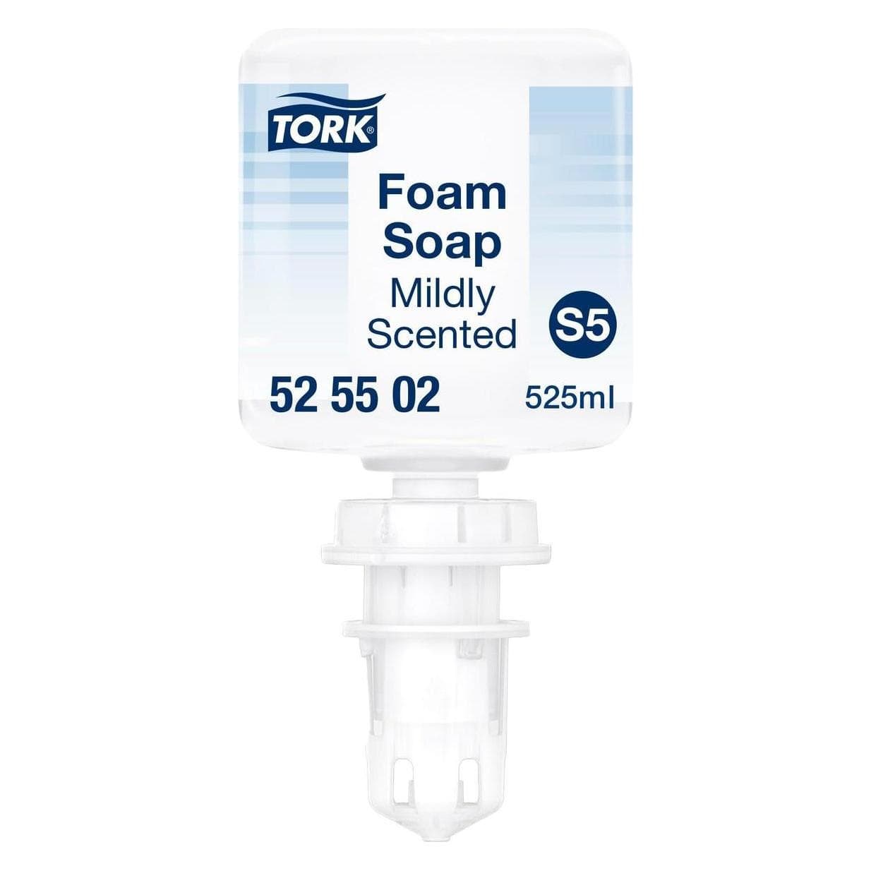 Tork, Sapone mani, Sapone in schiuma sapone per le mani leggermente profumato (525 ml)