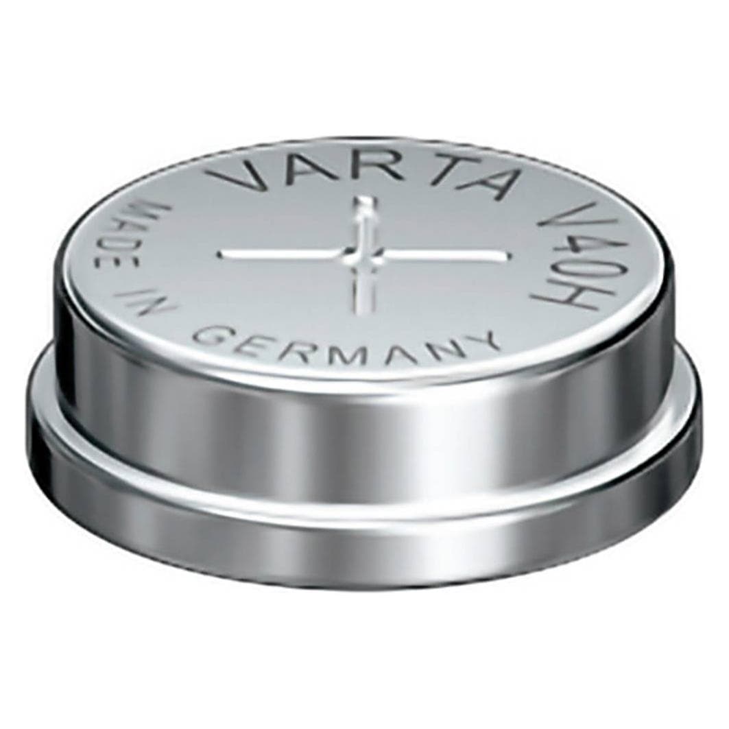 Varta Batteria a bottone ricaricabile 40H NiMH 40 da 1,2 V, 1 pz. (1 pz., 40 mAh), Batterie + pile