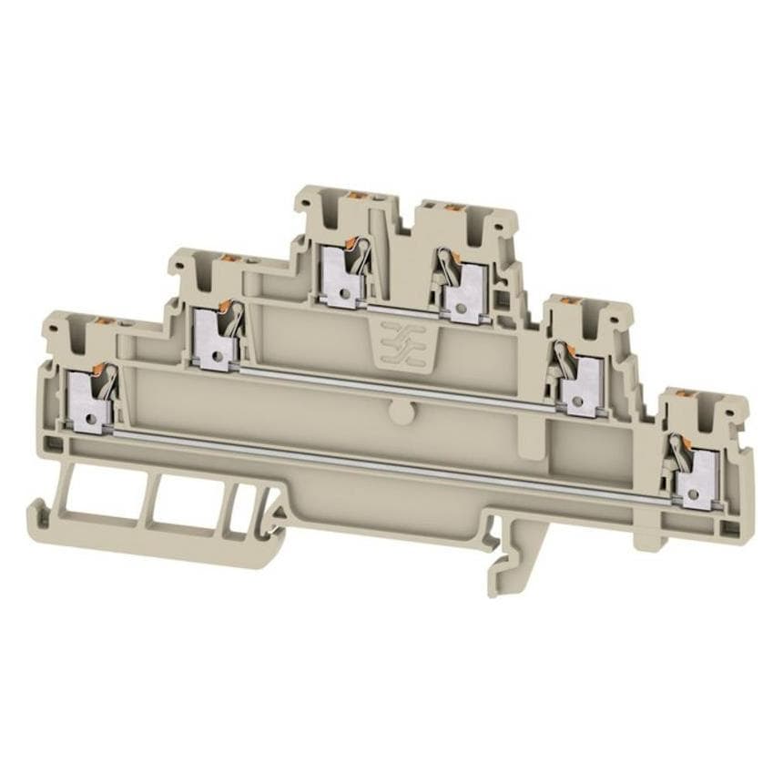 Weidmüller Morsetto, Accessori di elettronica + Alloggiamento, Beige
