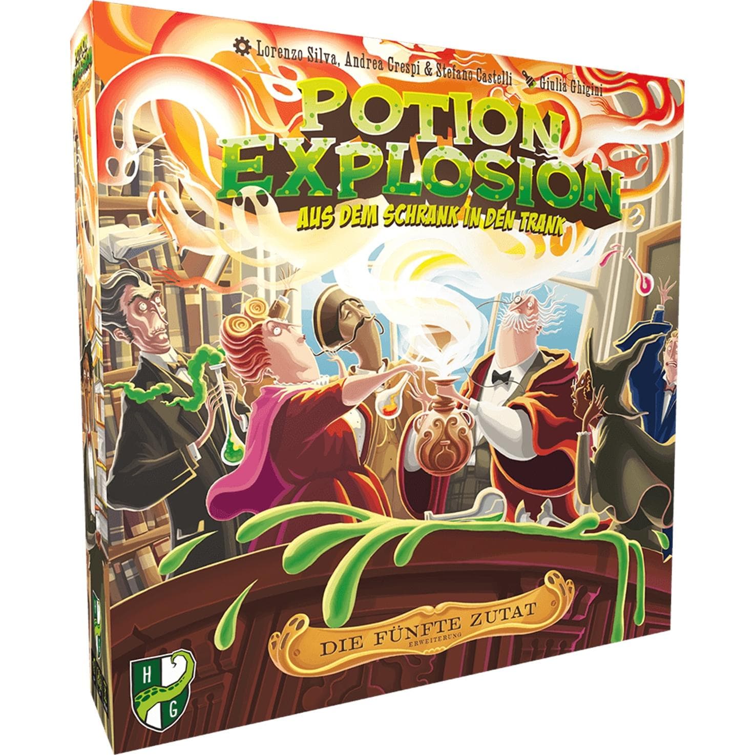 Horrible Guild Esplosione di pozione: il 5° ingrediente (Tedesco, 2 - 4 Giocatori)