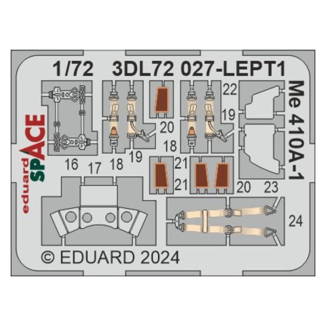 Eduard Me 410A-1 SPACE 1/72 AIRFIX