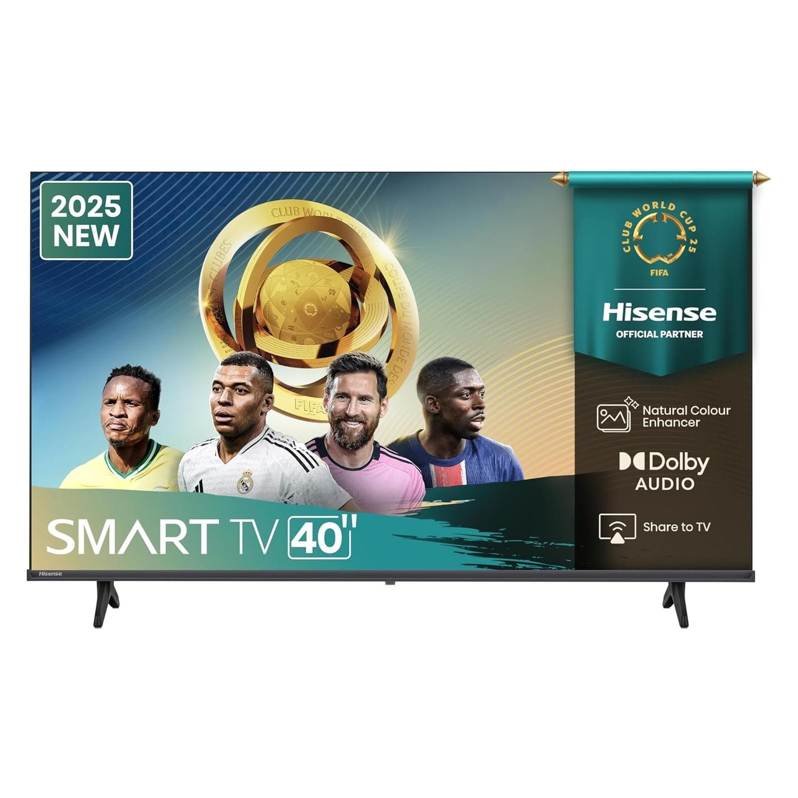Hisense 40A4Q (40", Full HD, DE), TV, Nero