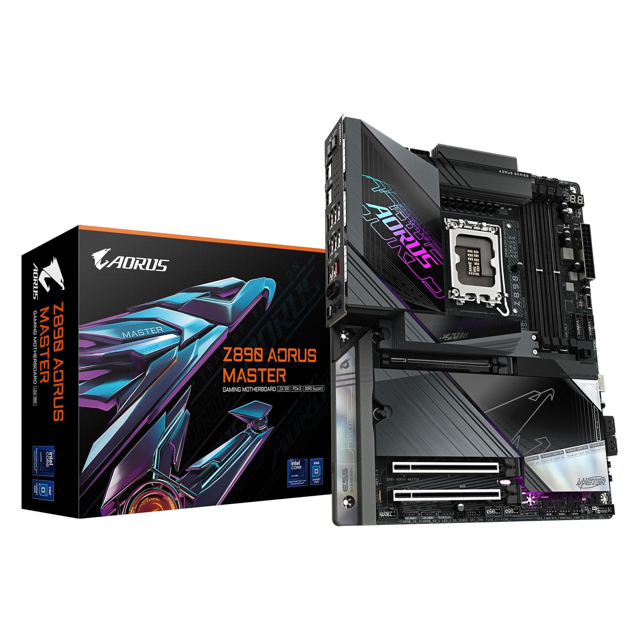 Gigabyte Z890 AORUS MASTER (Presa S1, Intel Z890, ATX), Scheda madre