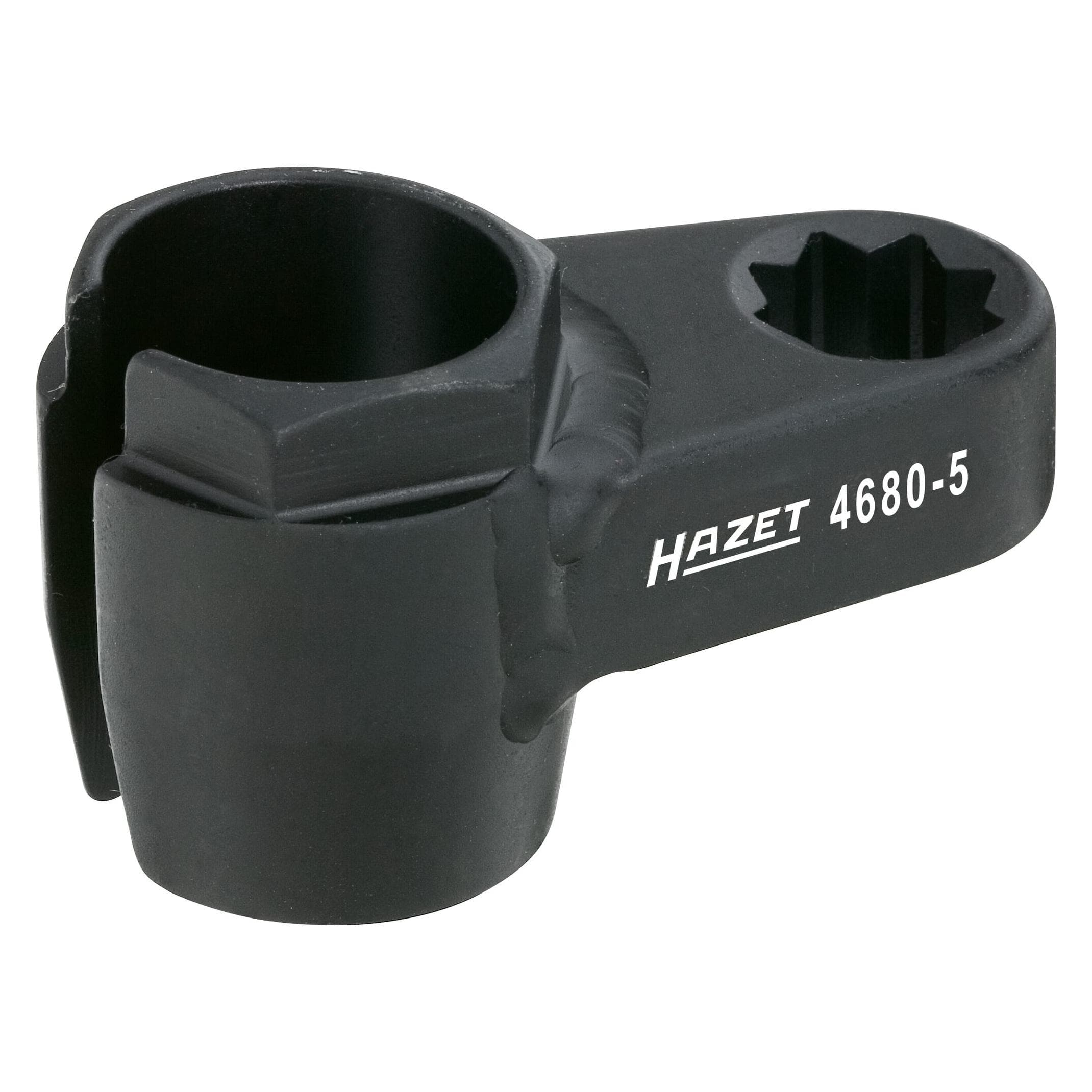 Hazet, Chiave a bussola + esagonale, Inserto sonde gas di scarico 4680-5 ∙ Attacco ottagonale, cavo, 12,5 mm (1/2 di pollice) ∙ Pr… (22 mm)
