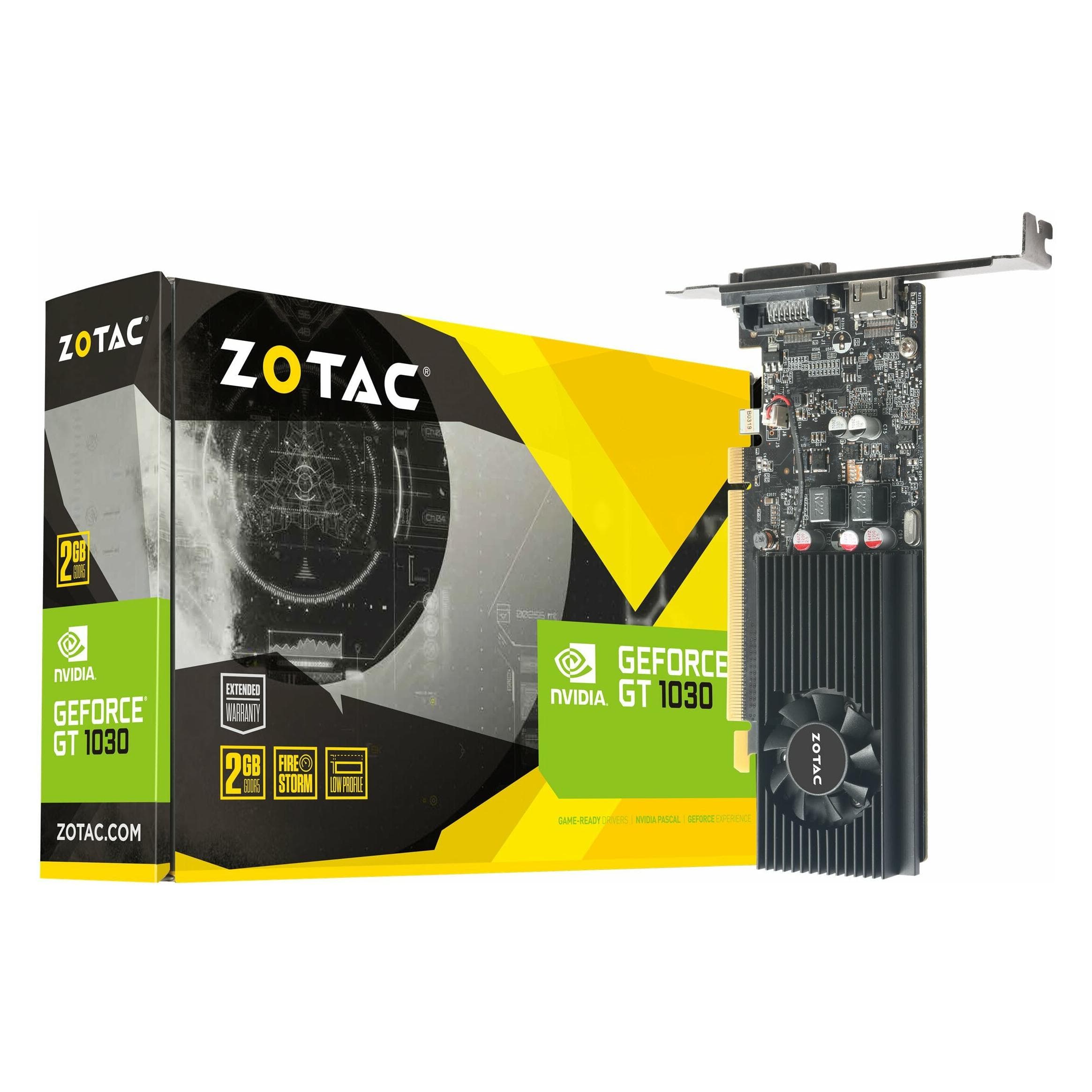Zotac GeForce GT 1030 (2 GB, GDDR5), Scheda grafica