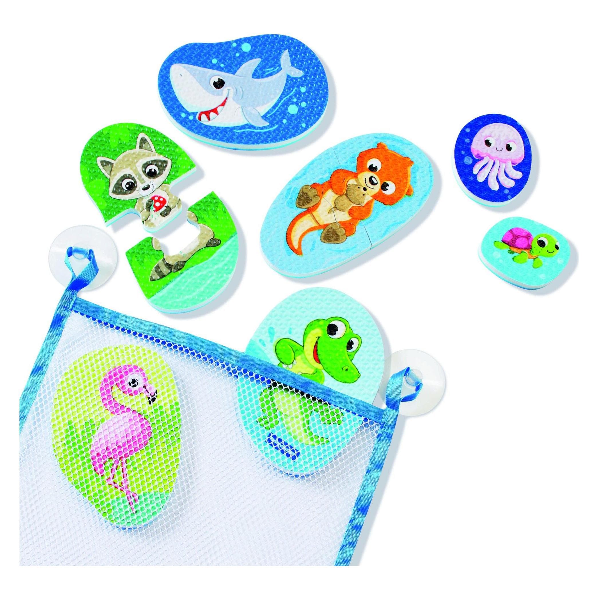 Ravensburger Play+ Mein erstes Bade-Puzzle: Tiere - ab 12 Monate