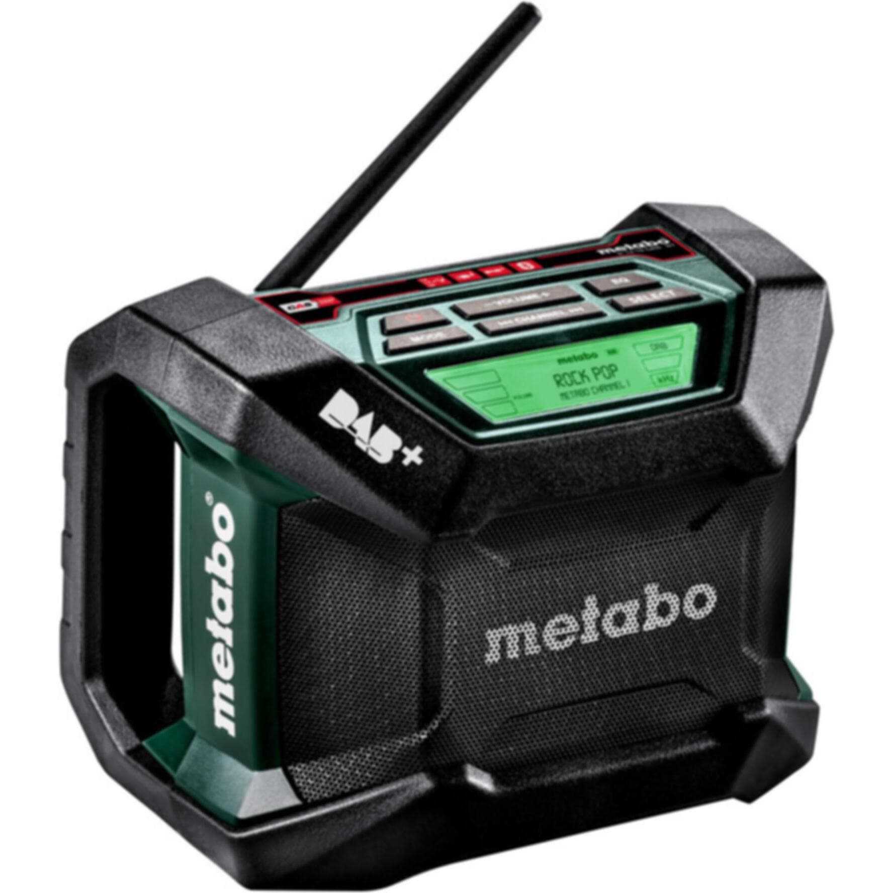 Metabo R 12-18 DAB+ BT (AM, DAB, FM, Bluetooth), Radio, Nero