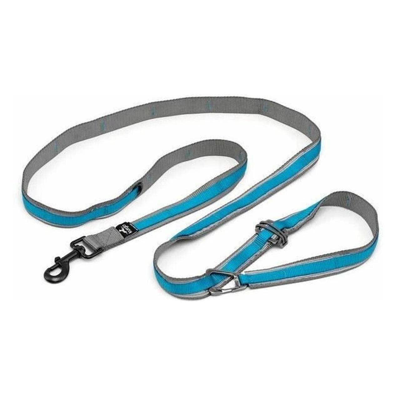 Kurgo Riemen Quantum Blau Nylon (Cane, Generale), Collare + Guinzaglio