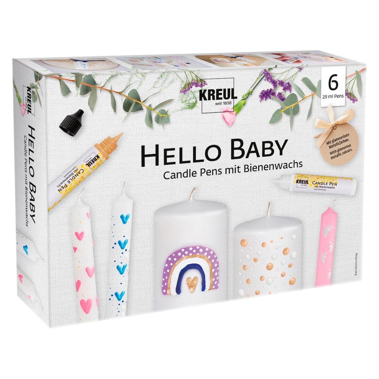 Kreul, Pastelli, Bastoncini per candele (6x)