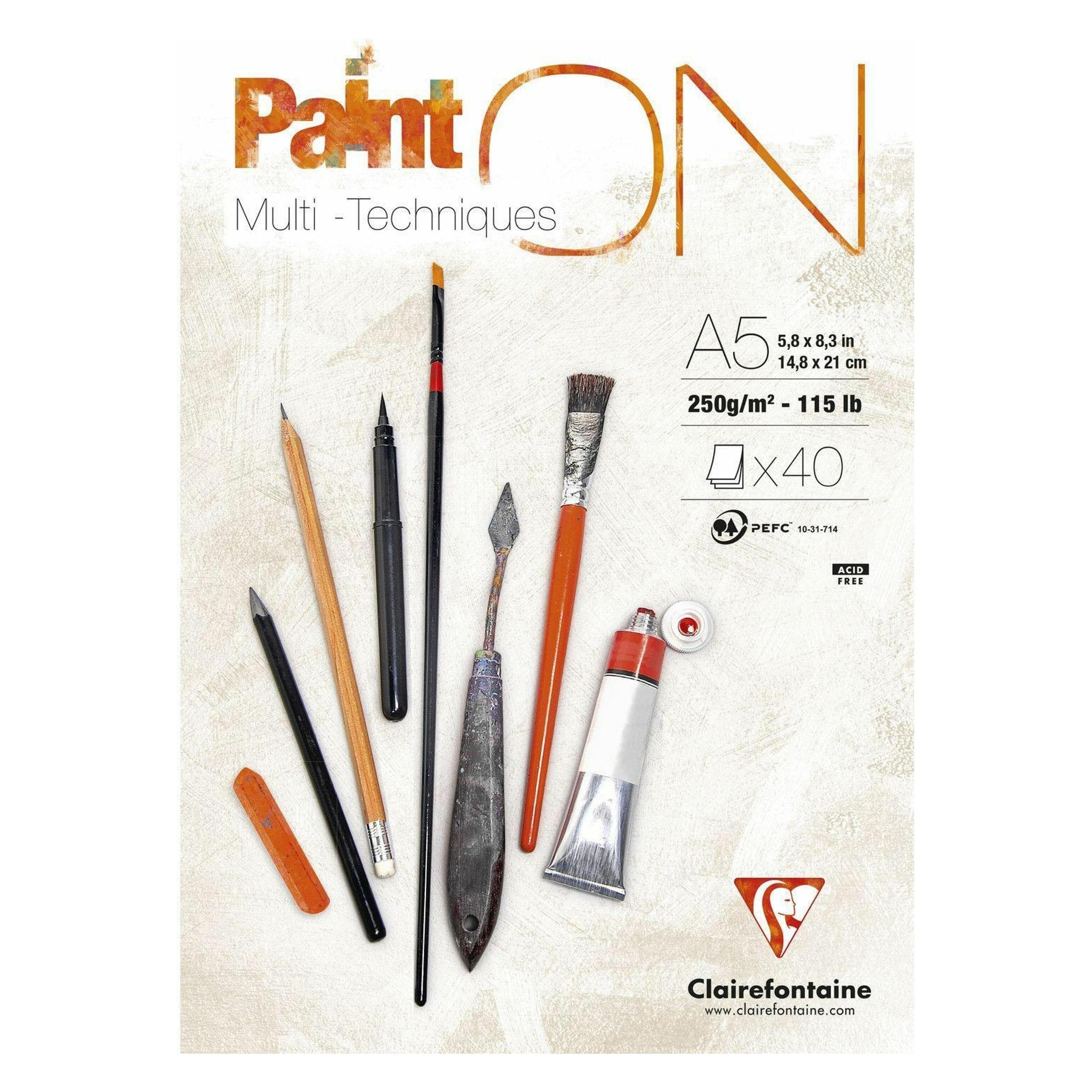 Clairefontaine, Carta bricolage, Vernice su (250 g/m², 40x)