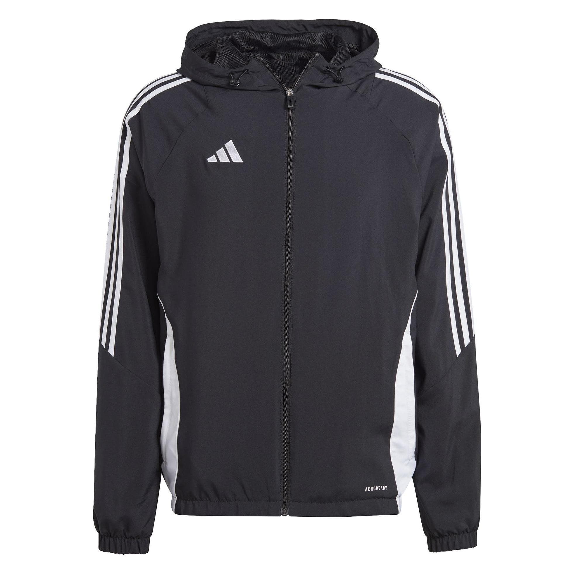 Adidas, Uomini, Giacche da esterno, TIRO24 WB (S), Bianco, Nero, S