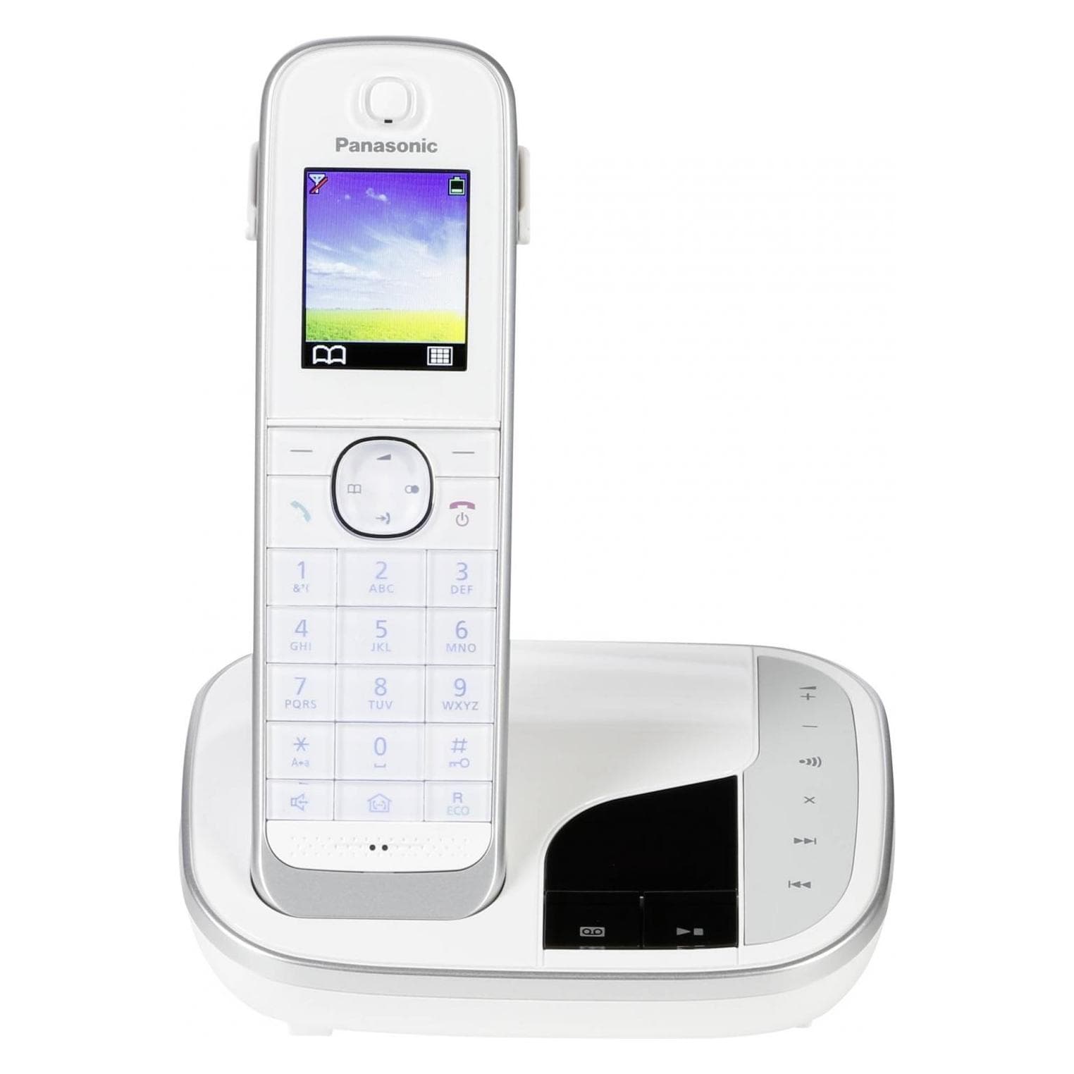 Panasonic KX-TGJ320GW, Telefono, Nero