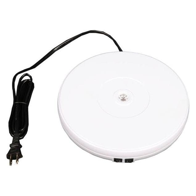 Falcon Eyes Mini giradischi T360-A2 25 cm fino a 10 kg, Accessori attrezzatura da studio, Bianco