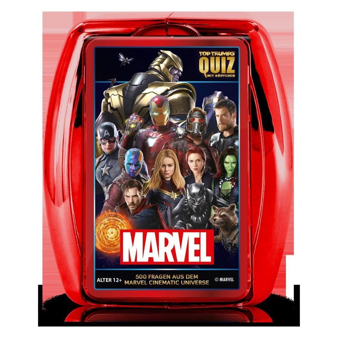 Winning Moves Marvel: Top Trumps Quiz - Version DE (Tedesco, 2 Giocatori)