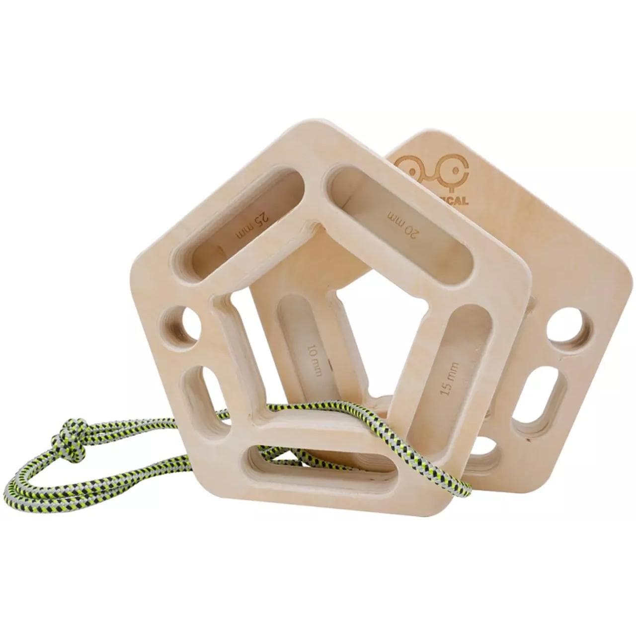 Y & Y, Prese d'arrampicata, (Legno)