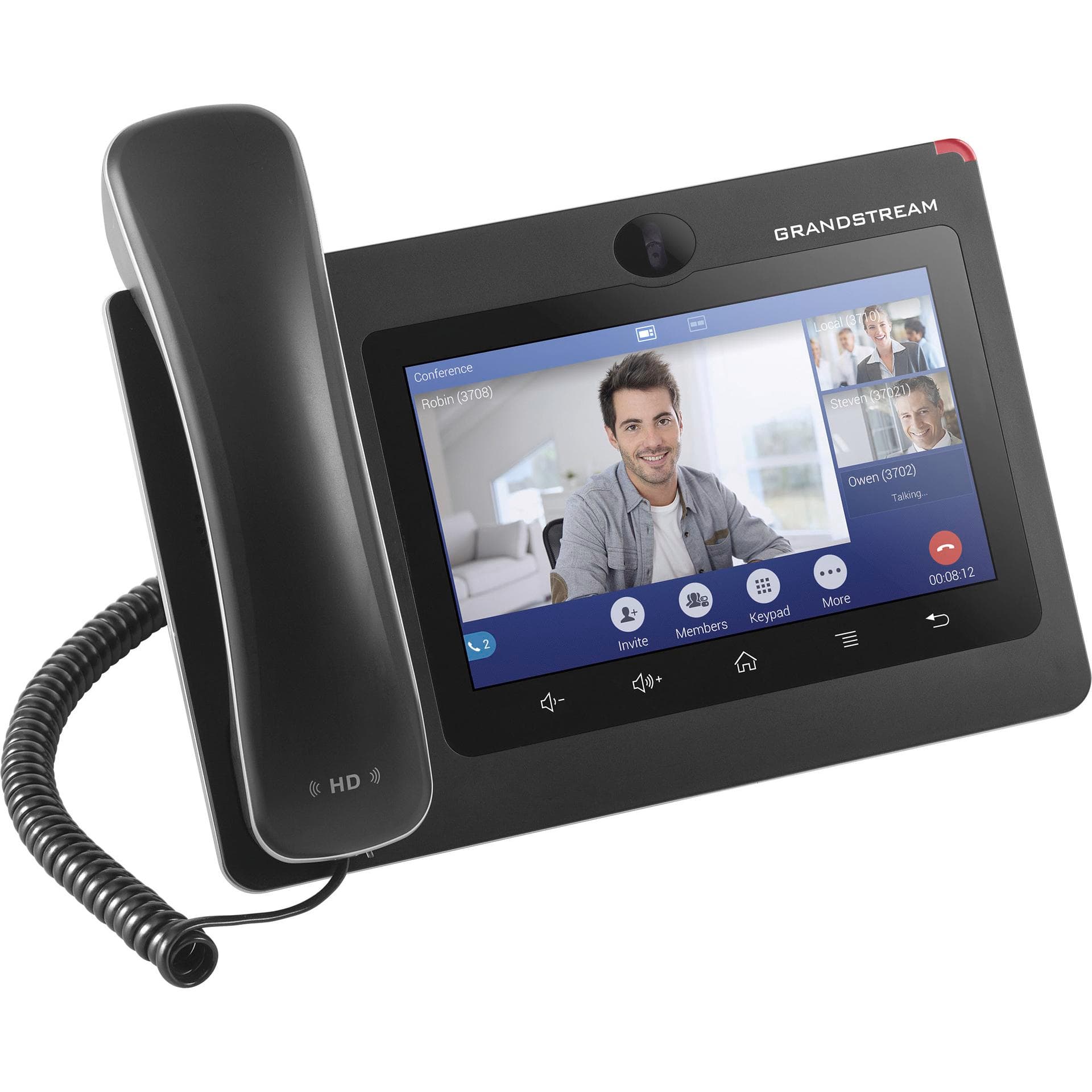 Grandstream GXV-3370, Telefono, Nero