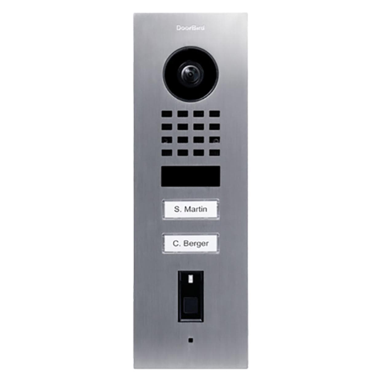 Doorbird, Campanello + Citofono, Posto esterno D1102FV (Ethernet, WiFi)