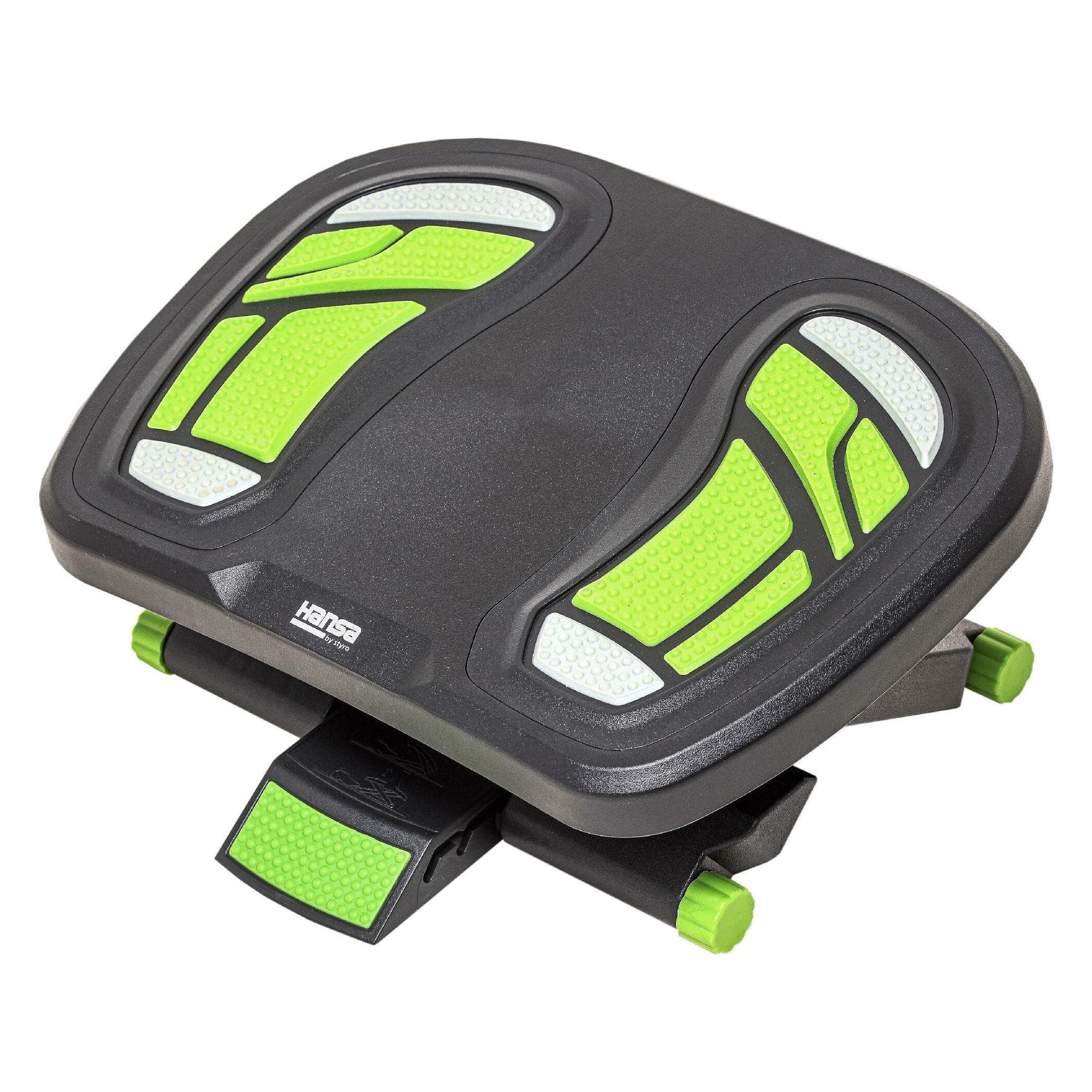 Hansa, Poggiapiedi, Poggiapiedi Footness Comfort DUO in plastica nera