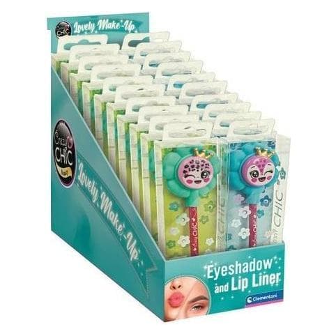 Clementoni Mix di ombretti e matite Crazy Chic Flower