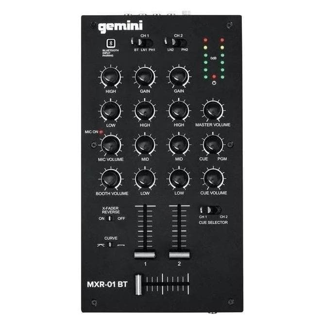 Gemini MXR-01BT (Mixer battaglia), Mixer audio