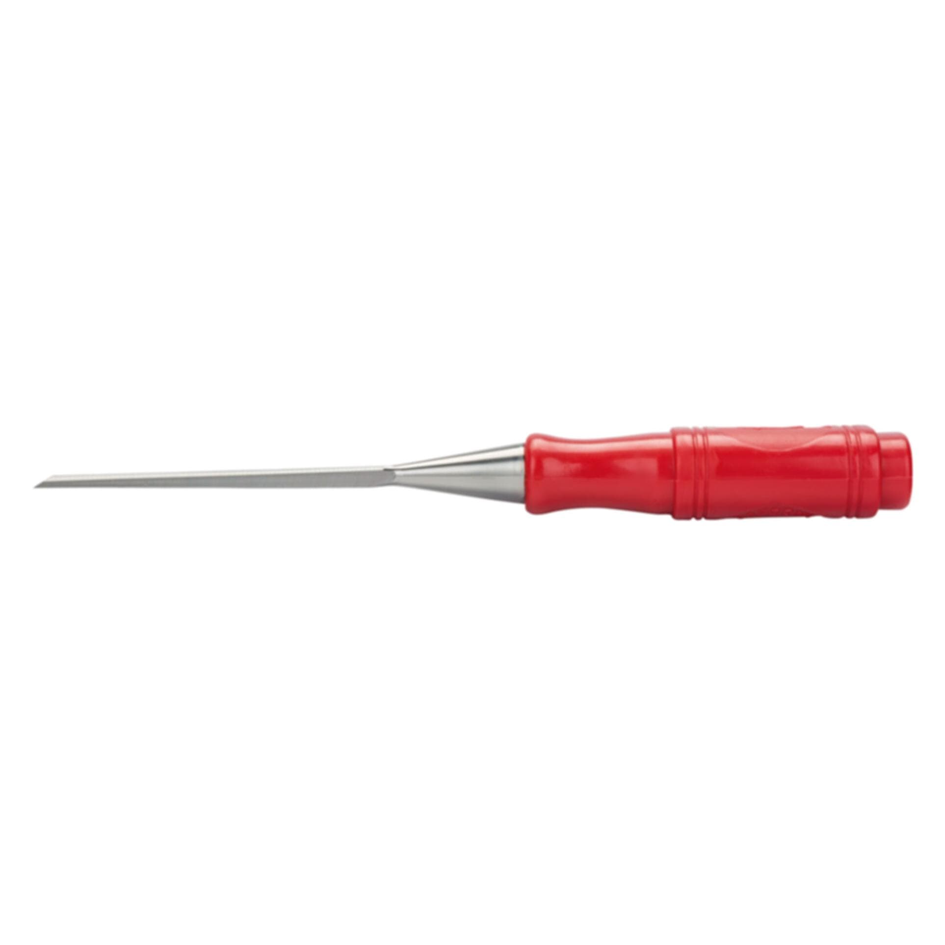 Bahco, Scalpello + Pialla, Scalpello con manico in polipropilene rosso, 22 mm (22 mm)