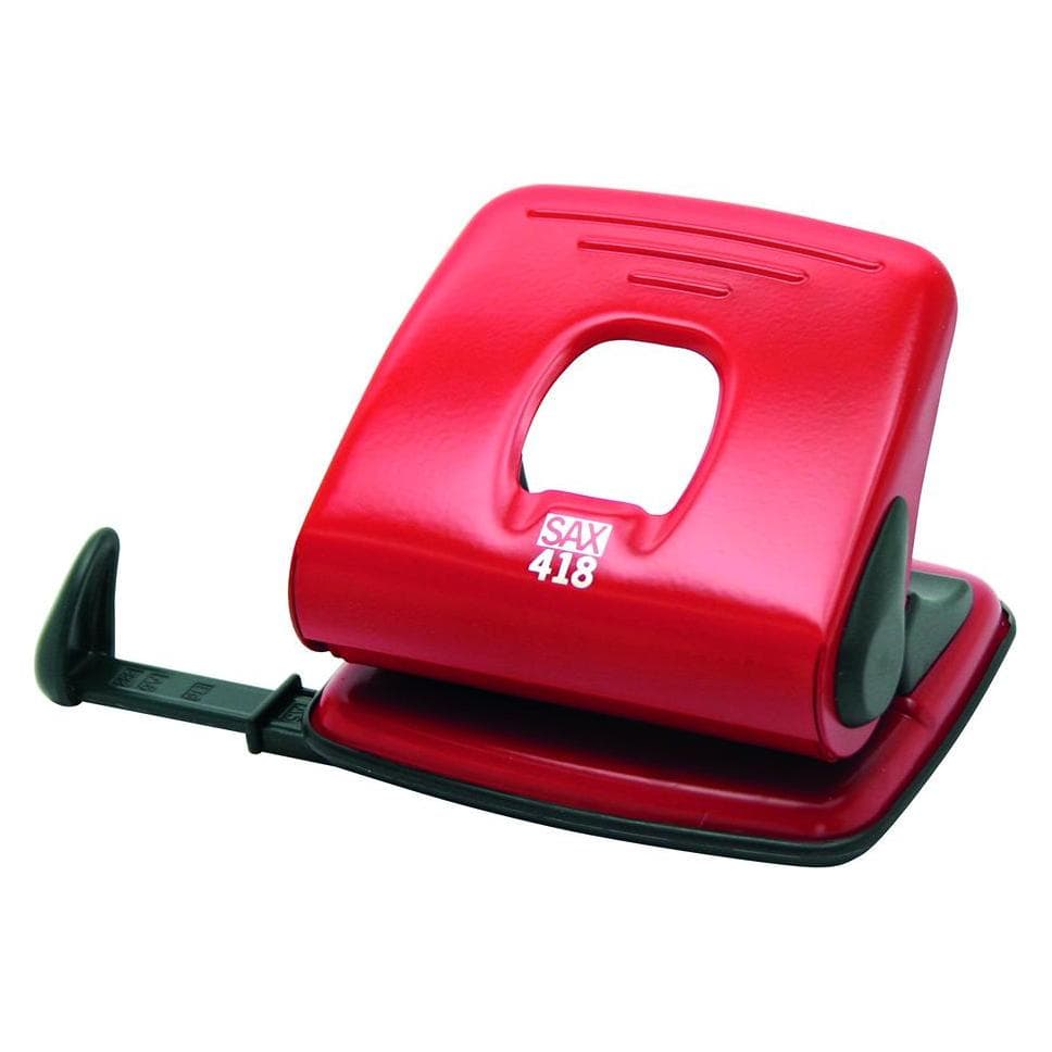 SAX, Perforatore, punzone design Century Line 418 rosso