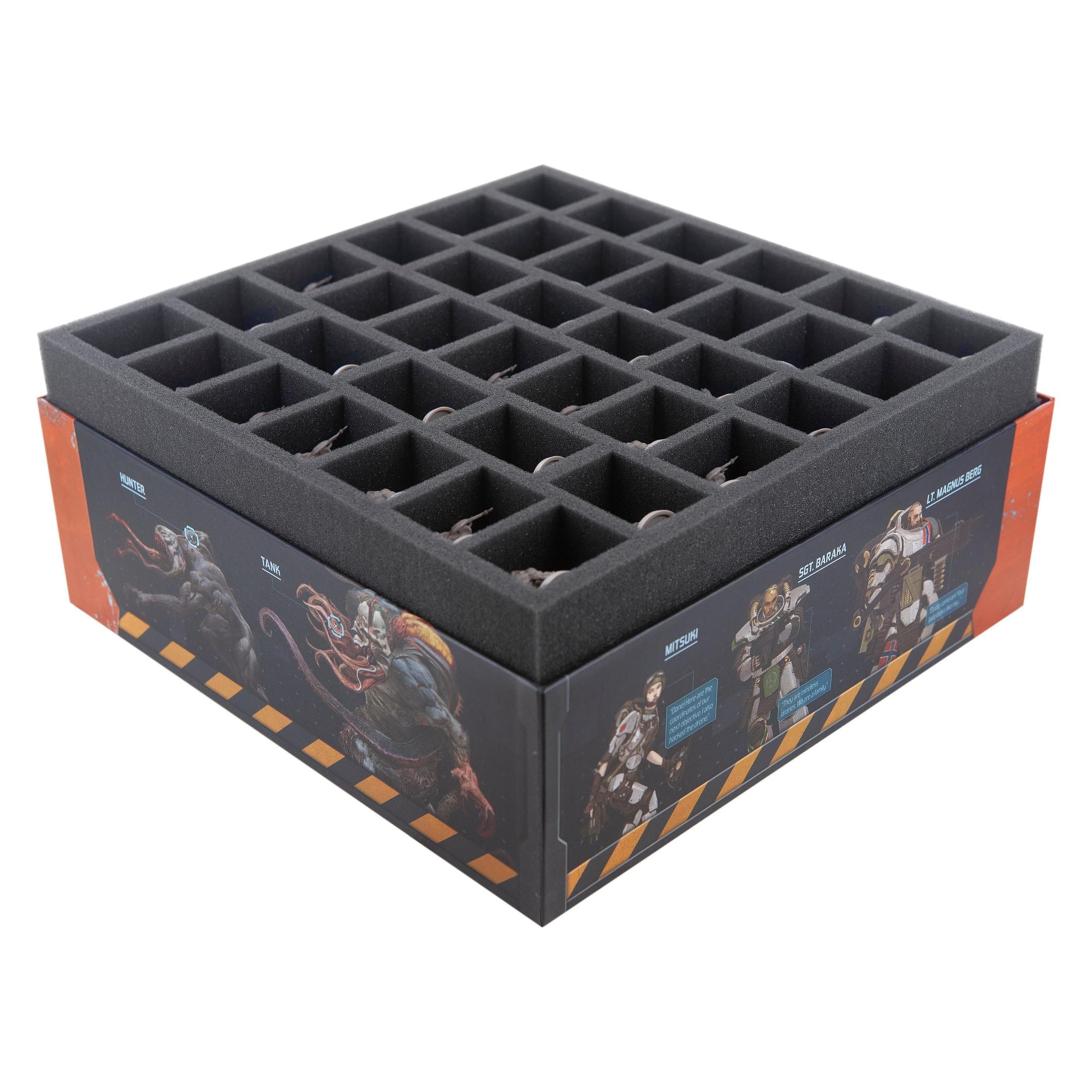 Feldherr FH59203 - Set di schiuma per Zombicide: Invader, scatola del gioco da tavolo (Materiale sintetico, Schiuma solida)