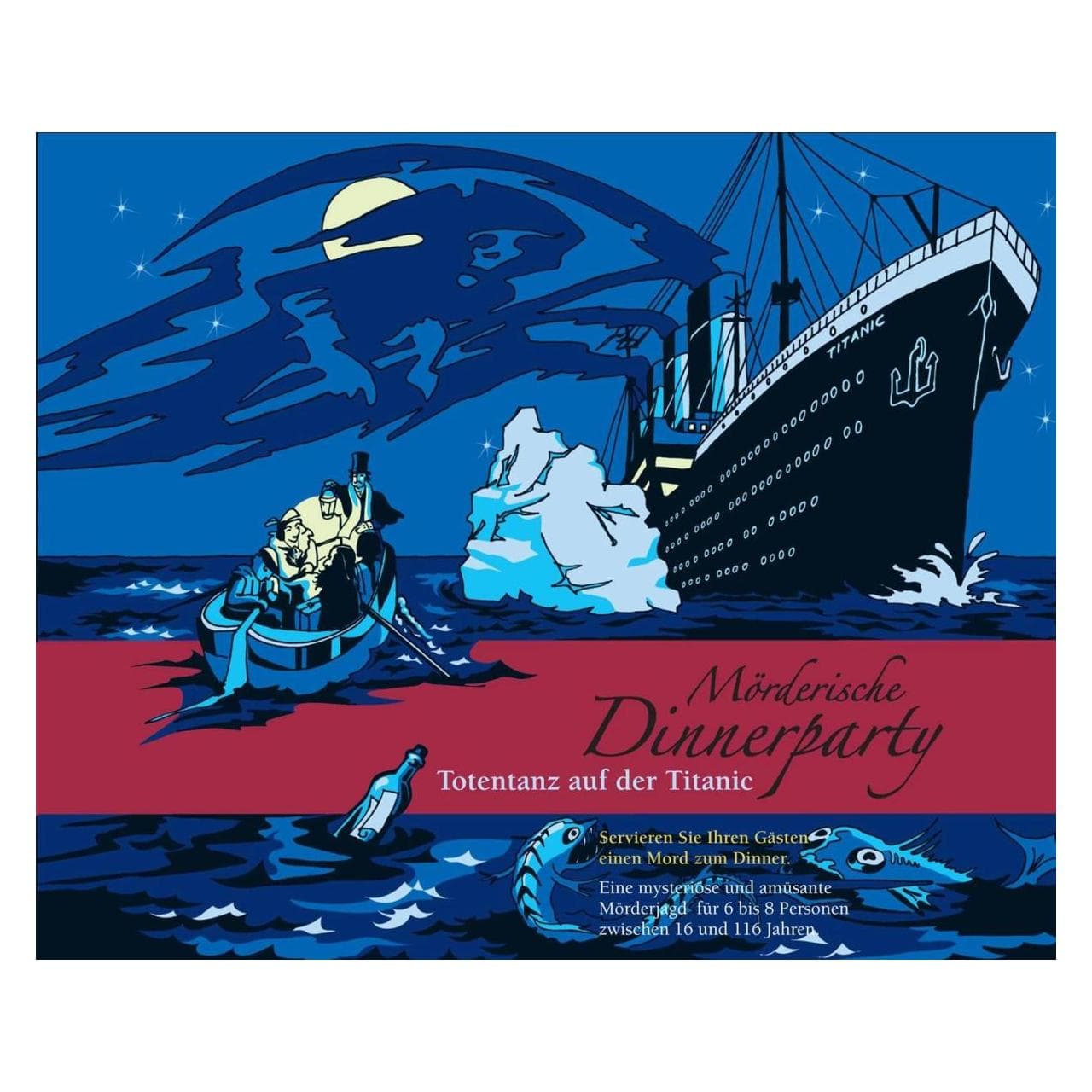 Blaubart Cena con cena omicida Danza della morte sul Titanic (Tedesco, 6 - 8 Giocatori)