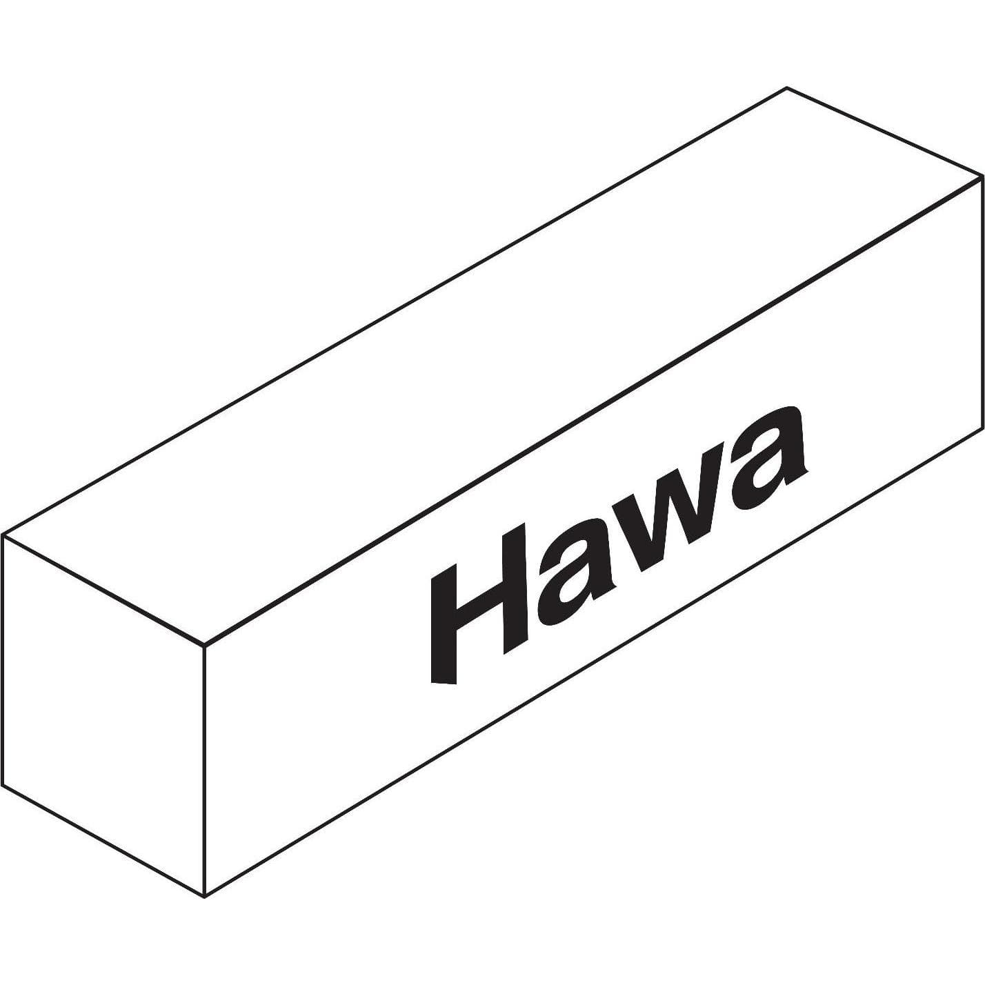HAWA, Raccordo porte, Raccordi a muro scorrevoli -Aperto 60/GL