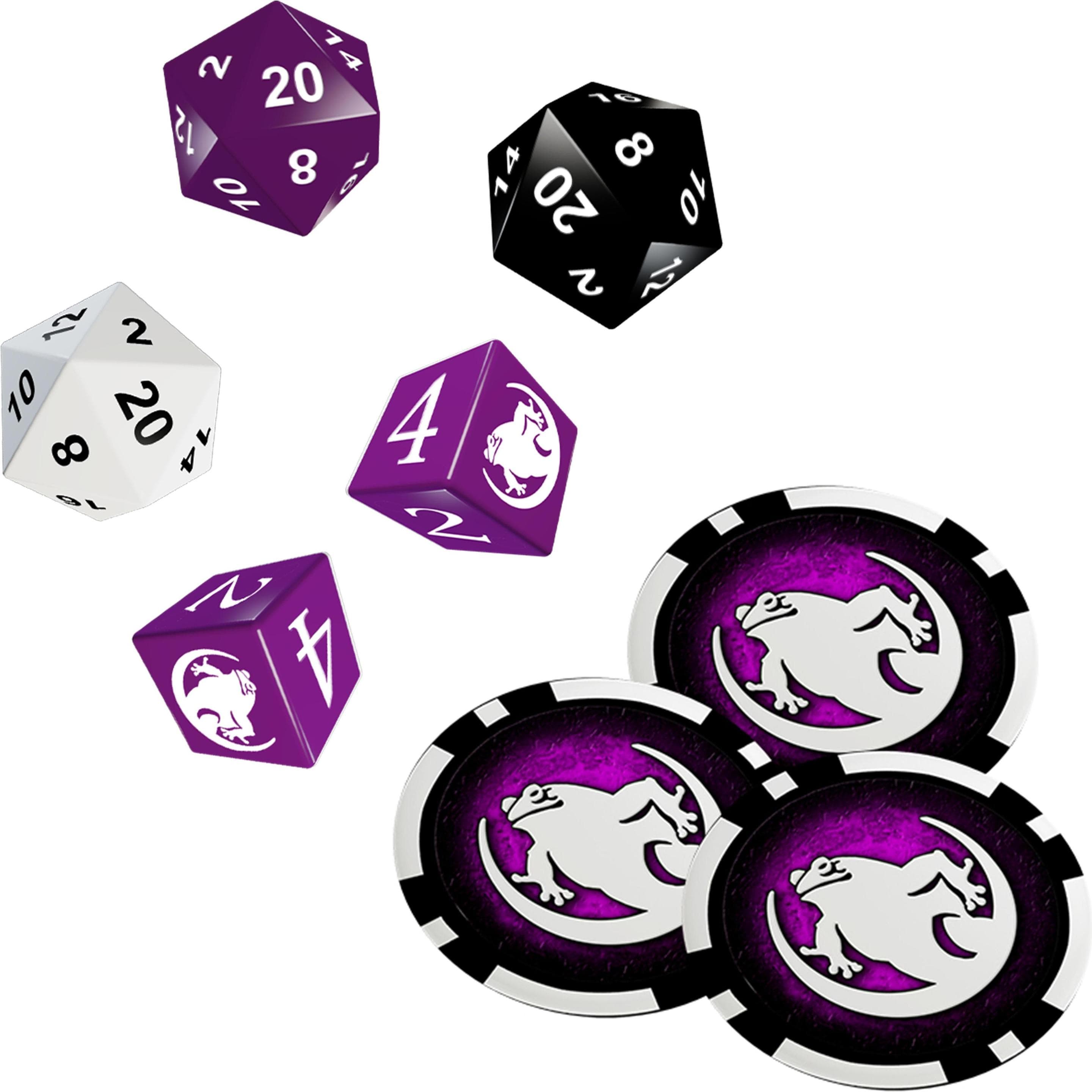 Ulisses Spiele DSA5 - Scatola per principianti: Streghe - Dadi & Chipset