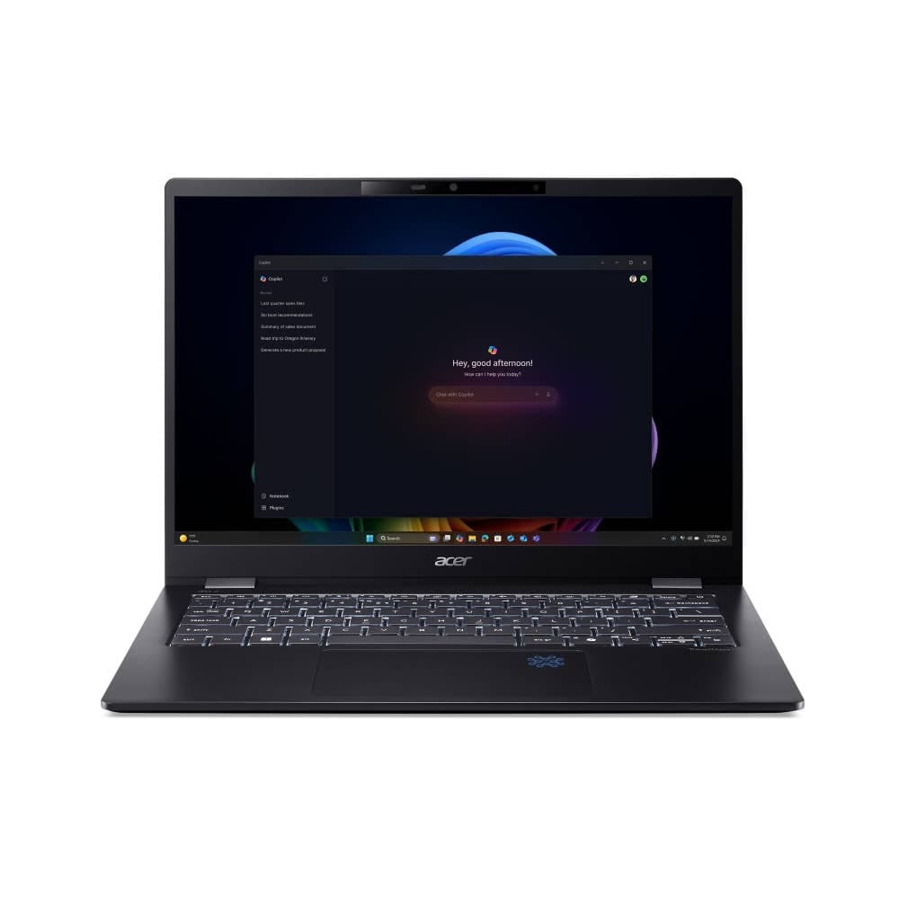 Acer TravelMate P6 14 AI, TMP614-54T-TCO, Business Laptop, 14" Intel Core Ultra 7, 32GB RAM, 1TB SSD, Intel Graphics