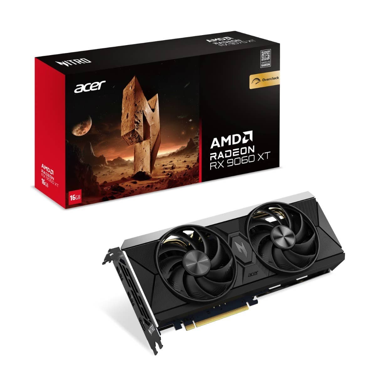 Acer Nitro Radeon™ Scheda video RX 9060 XT OC 16GB