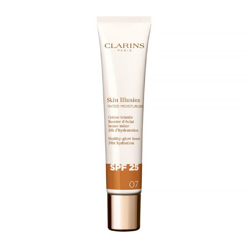 Clarins Trattamenti Viso Skin Illusion Tinted Moisturizer SPF25 Trattamento anti-età con colore effetto glow _7