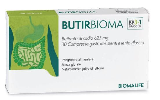 Butirbioma integratore per il benessere intestinale - 30 compresse