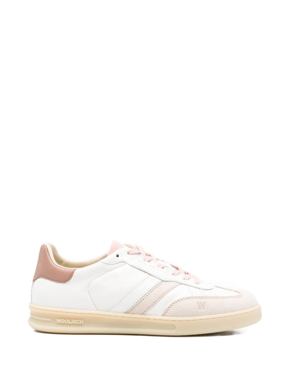 Woolrich Sneakers In Pelle Double U