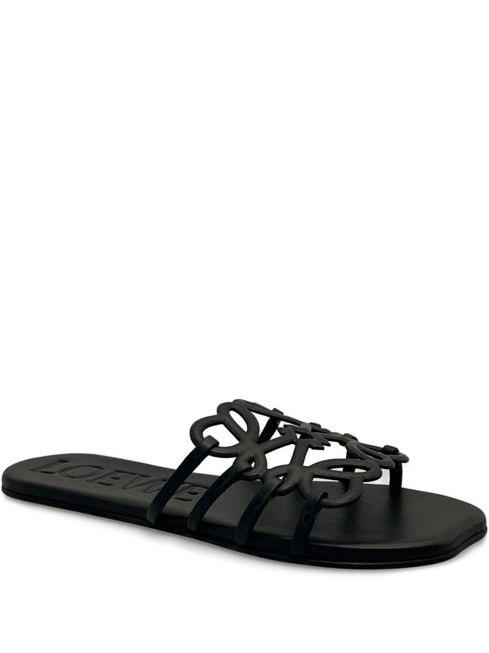 LOEWE PAULA'S IBIZA Sandali In Pelle Petal Anagram