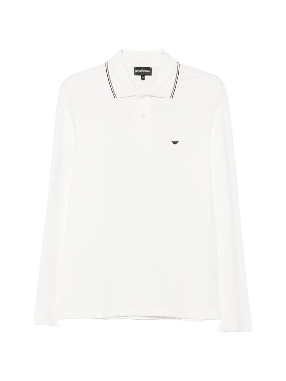 Emporio Armani La Polo In Cotone Con Logo