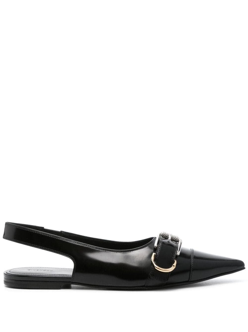 Givenchy Ballerine Slingback In Pelle Voyou