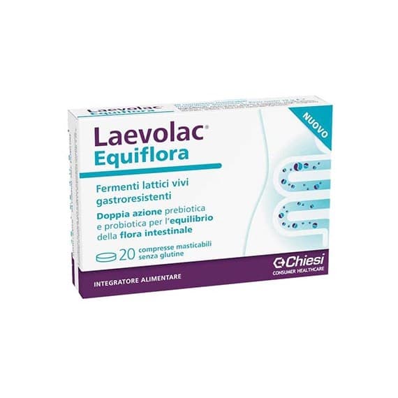 Laevolac Equiflora 20 Compresse