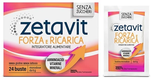 Zetavit Forza E Ricarica 24 Buste