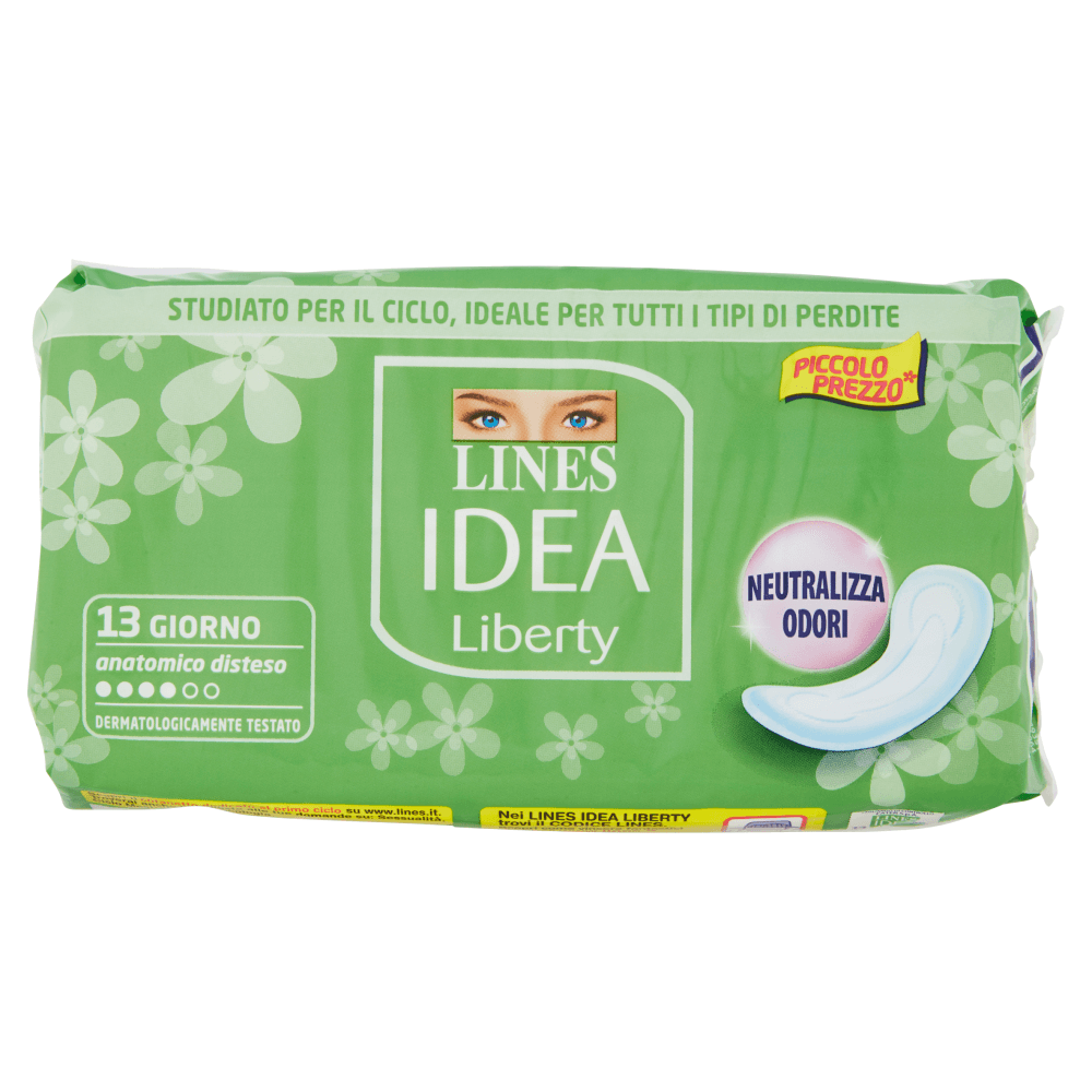 Lines Idea Liberty Giorno Disteso 13 Assorbenti - -