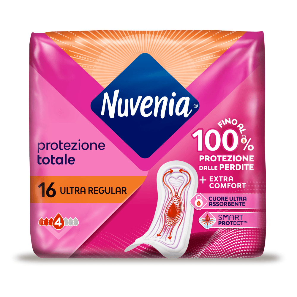 Nuvenia Ultra Sottile Anatomico 16 Assorbenti - -