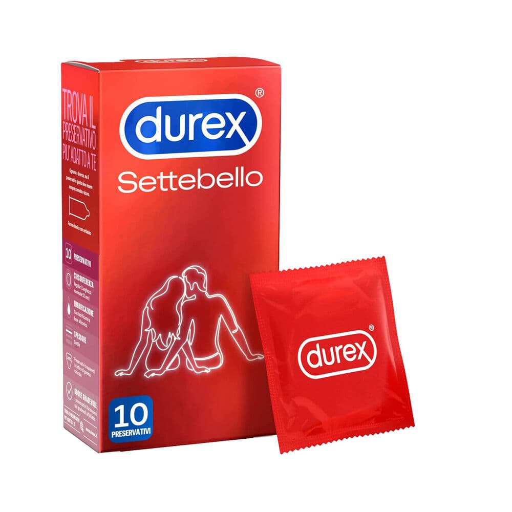 Durex Preservativi Settebello Super Sottile 10 Profilattici - -