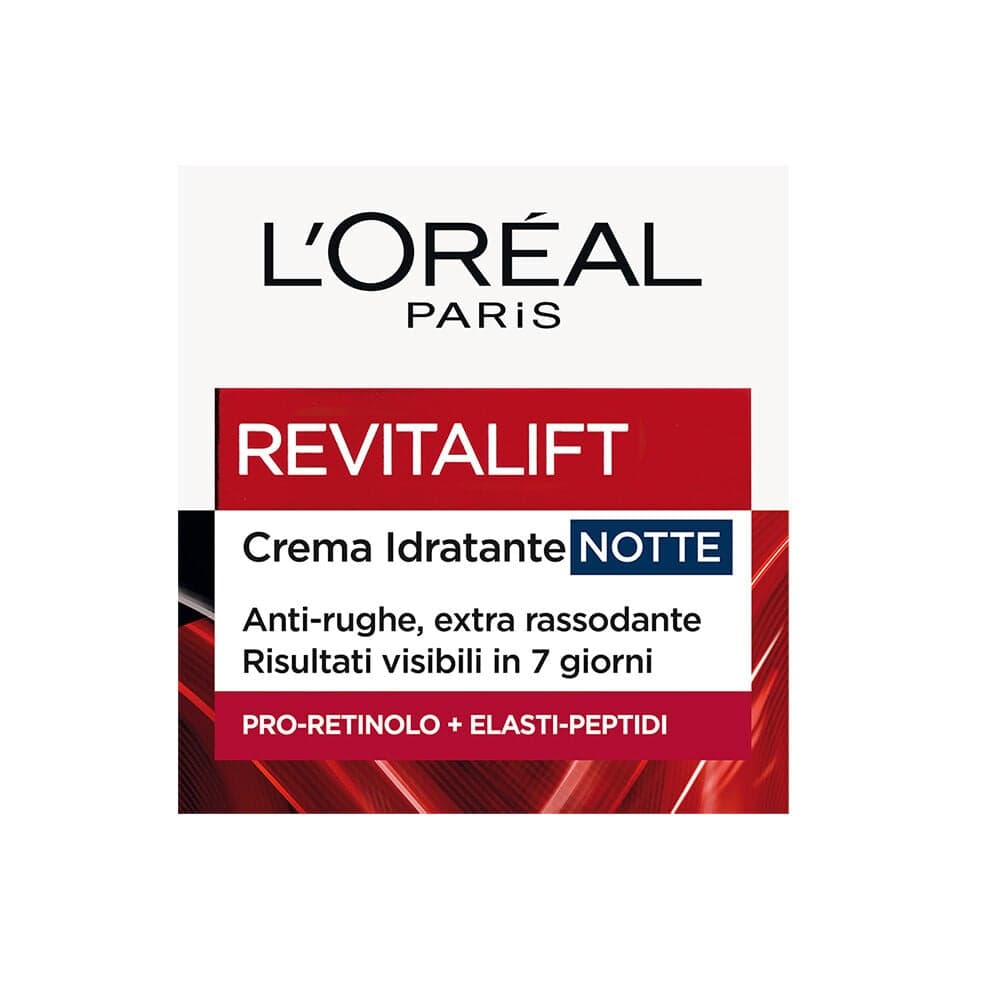 L'Oréal Paris Revitalift Trattamento Notte Anti-Rughe + Extra-Rassodante 50 ml - -