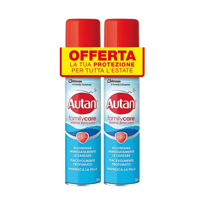 Autan Family Care Spray 100 ml 2 Pezzi - -