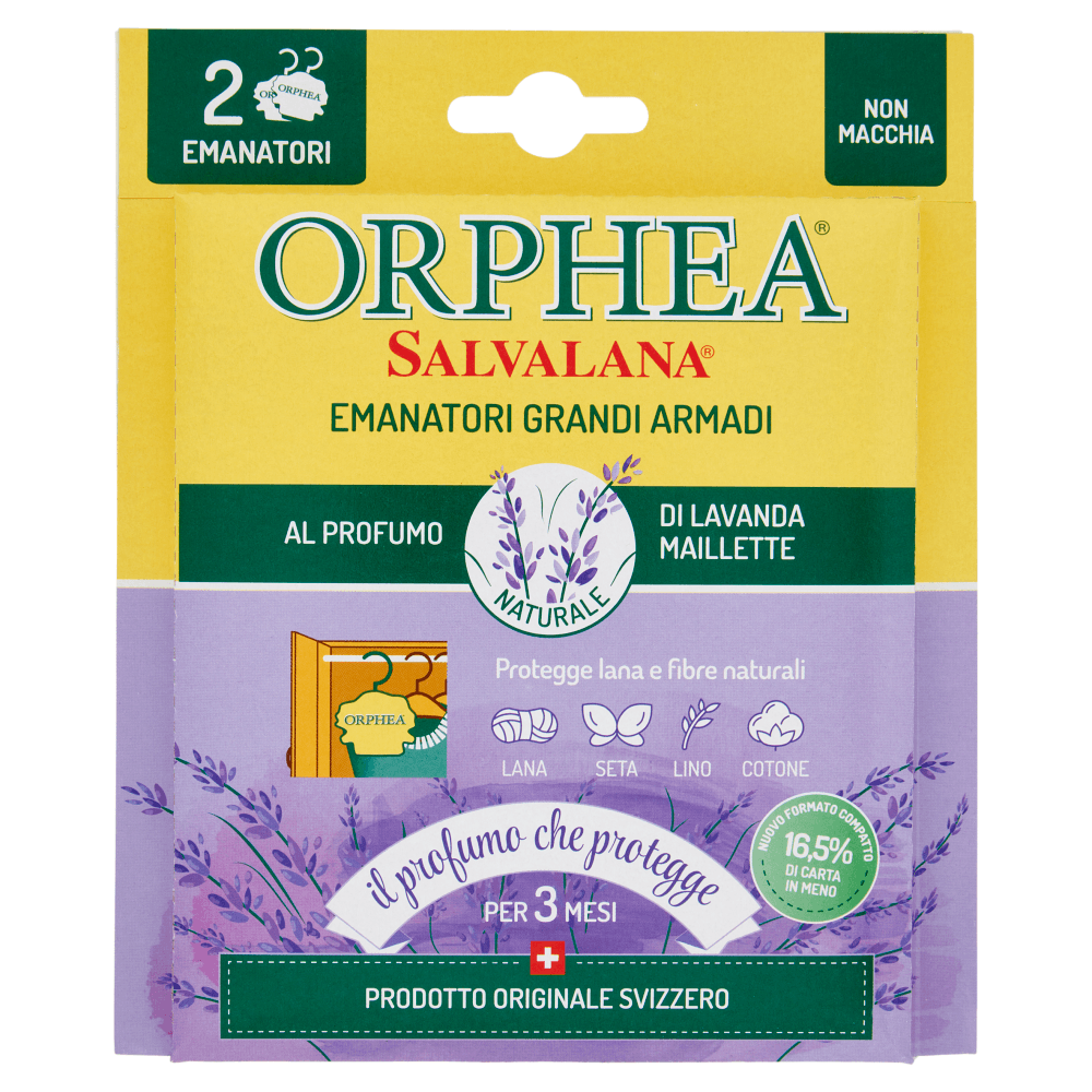 Orphea Salvalana Emanatori Grandi Armadi al Profumo di Lavanda Maillette - -