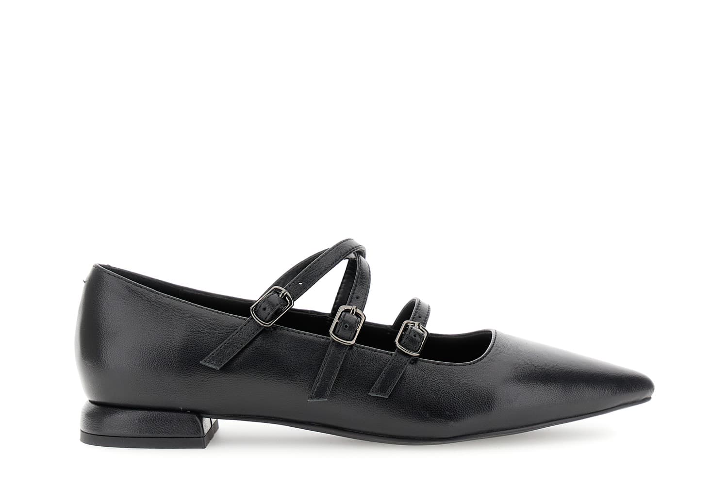 ballerine con triplo laccino nero 37