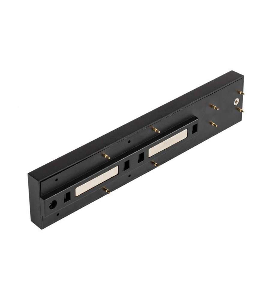 V-TAC Connettore girevole ad angolo retto a Forma di I per Binario Magnetico Colore Nero