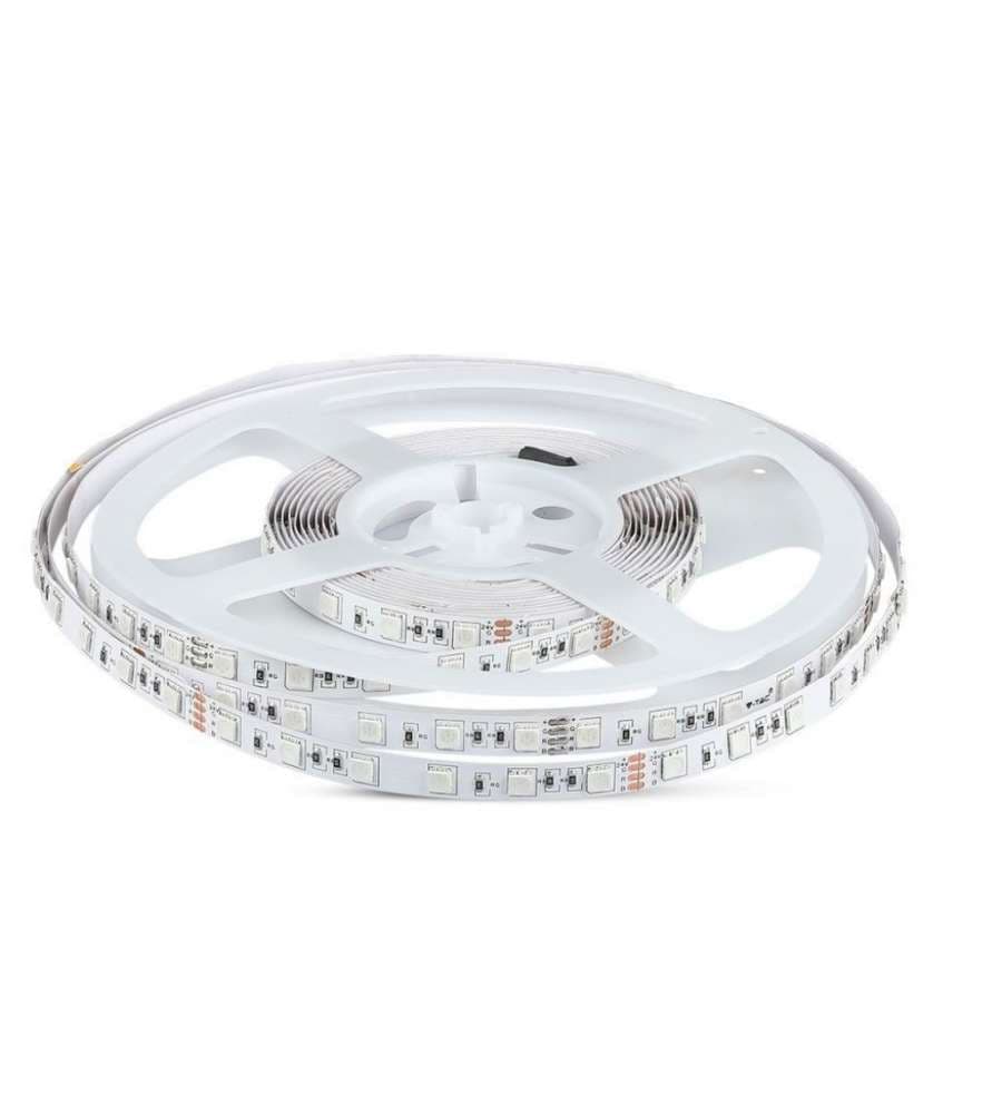 Strip LED SMD5050 9W/m 5m 60 LED/m 24V 3000K IP20 10mm