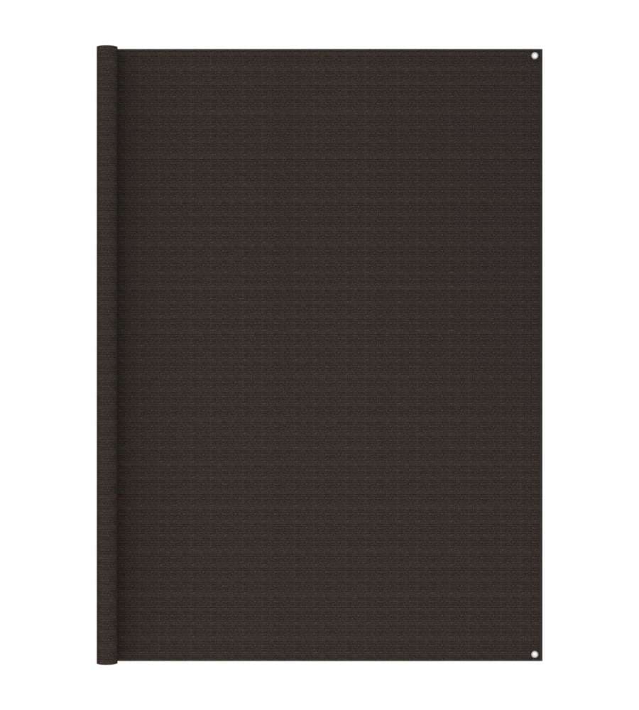 Tappeto da Tenda 250x400 cm Marrone